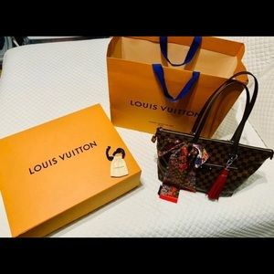Louis Vuitton IENA Damier Ebene MM Tote **AUTHENTIC***